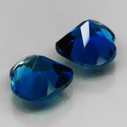 Rich London blue 3.05ct Topaz pair