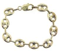 Italian Sterling Silver Argento Link Bracelet