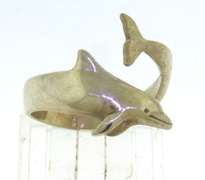 Sterling Silver Dolphin Ring