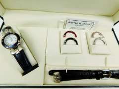 Vintage Anne Klein II Interchangeable Watch Set, Runs