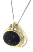 Sterling Silver Lapis Necklace