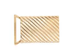 Trendy Cartier Yellow Gold Belt Buckle