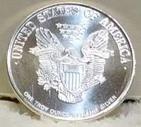 1 Oz Silver PRF Round .999 Walker