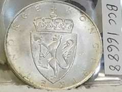 Norway 1964 Commem Sil 10 Kroner, 900 fine