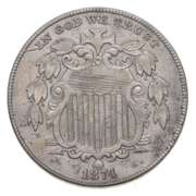 1874 Shield Nickel