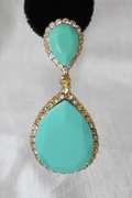 Good Luck Turquoise Color Fashion Earrings