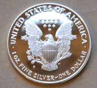 1998  Proof  Silver Eagle W Box And Paper