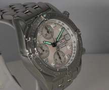 Breitling Cockpit Chronograph Mop Diamond Watch
