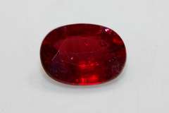 Vivid Natural Burmese Ruby  - 0.98 ct.