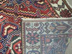 Semi Antique Persian Heriz 4.10x7.4