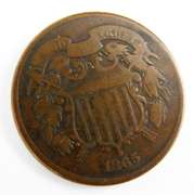 1865 U.S. 2 Cent Coin