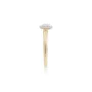 14KT Yellow Gold 0.24ctw Diamond Ring