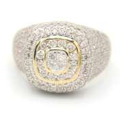 Captivating Yellow gold 2.62ctw Diamond Ring