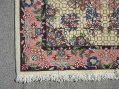 Spectacular w/Silk Persian Tabriz 9.5x2.8