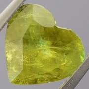 Lovely 3.04ct color shifting Russian Sphene
