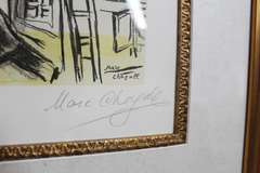Extremely Rare Signed  MARC CHAGALL LITHOGRAPH FROM A RARE EDITION   CHAGALL (AFTER) LA REVOLUTION