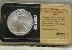 2004 Silver Eagle Cert Unc, Littleton