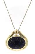 Sterling Silver Lapis Necklace