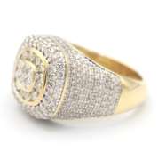 Captivating Yellow gold 2.62ctw Diamond Ring