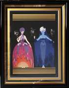 VERY RARE HAND SIGNED ERTE LIMITED EDITION, EVENING NIGHT 1985 ERTE EVENING NIGHT