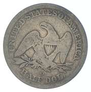 1845-O Seated Liberty Half Dollar