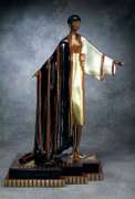 SIGNED ORIGINAL BRONZE BY ERTE MICHELLE 1990 ERTE MICHELLE