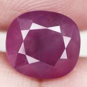 Stunning 5.10ct rare unheated violet Ruby