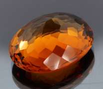 Ravishing top color 43.07ct high caliber Hydrothermal Citrine