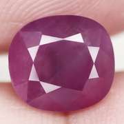Stunning 5.10ct rare unheated violet Ruby