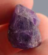 Gorgeous 27.98ct rich violet uncut Amethyst