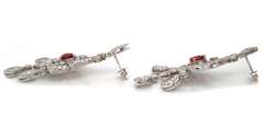 Unforgettable 18kt Ruby and Diamond Dangle Earrings