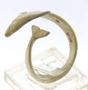 Sterling Silver Dolphin Ring