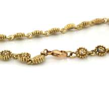 Precious 18kt YG Sunburst Diamond Bracelet