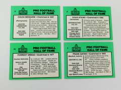 4 Football Immortals Football Cards
