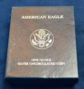 2021-W American Silver Eagle Burnished