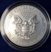 2021-W American Silver Eagle Burnished