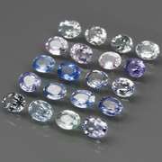 Heated only top blue 4.20ct Sapphire set