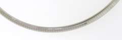 Popular White Gold Omega Necklace