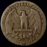 1932 D & S Washington Silver Quarters.