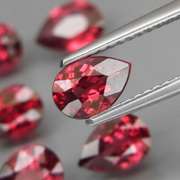 Natural 5.14ct violet Rhodolite Garnet set