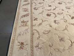 EXQUISITE SILK & WOOL RUG 8x10