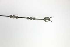 Sterling Silver CZ Stations Bracelet