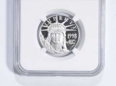 PF69 UCAM 1998-W $25 American Platinum Eagle - 1/4 Oz Platinum - NGC