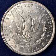 1883-O Morgan Silver Dollar, BU.