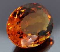 Ravishing top color 43.07ct high caliber Hydrothermal Citrine