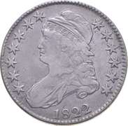 1822 Capped Bust Half Dollar - O-110a