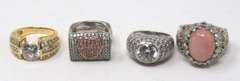 Group Lot of Vintage Sterling Silver Jewelry