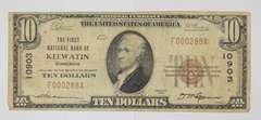 1929 $10 National Currency Note - Keewatin, MN