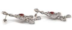 Unforgettable 18kt Ruby and Diamond Dangle Earrings