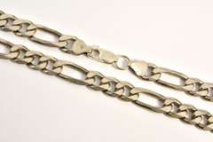 Heavy Long Figaro Necklace